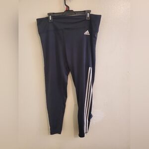 Adidas black joggers